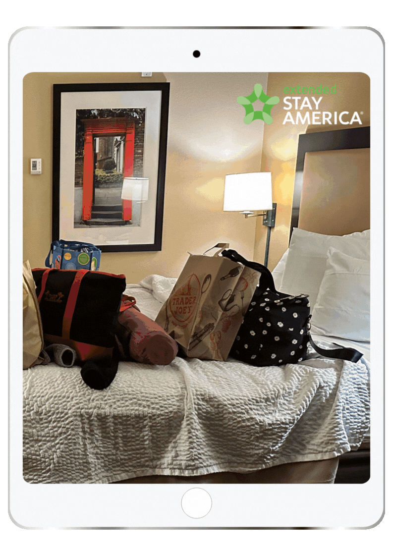 ALLEZ ELIZABETH - iPAD MOCKUP - EXTENDED STAY AMERICA